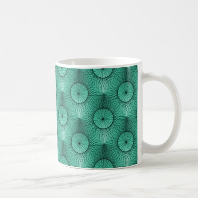 Ultramodern Chic Mugg, Seafoam Grönt Kaffemugg (Höger)