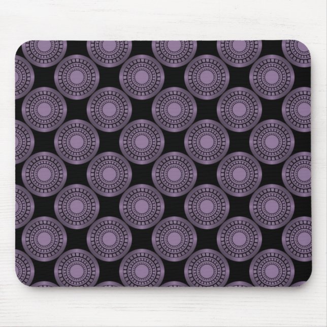 Ultramodern Perfection Mousepad, Lila Musmatta (Framsidan)