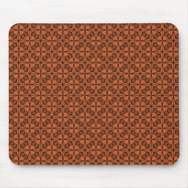 Ultramodern Retro Mousepad, koppar Musmatta (Framsidan)