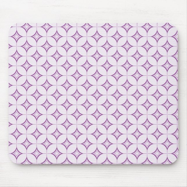 Ultramodern sofistikation Mousepad, Wisteria Musmatta (Framsidan)