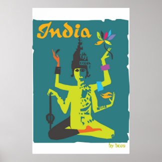 UltraPop Vintage affisch-resning Poster