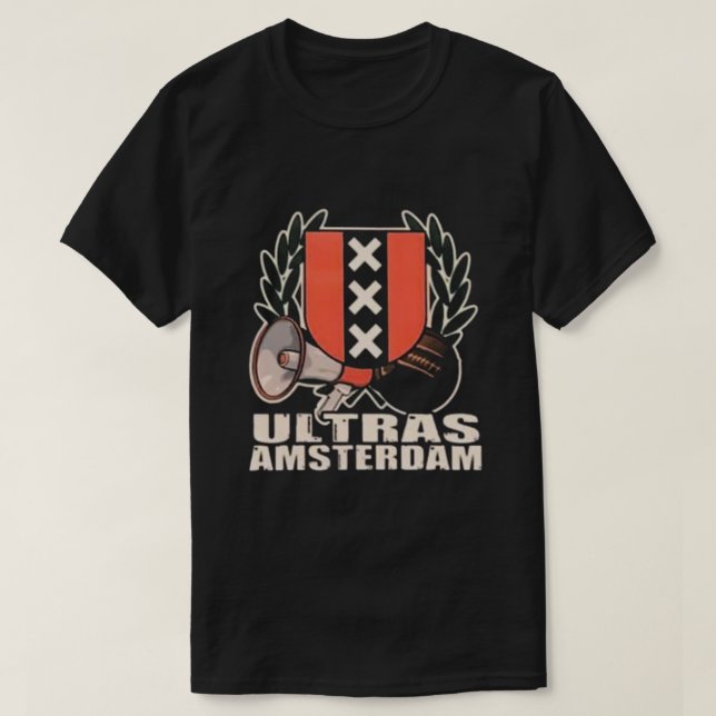 Ultras amsterdam (fanáticos de ajax amsterdam) Cam T Shirt (Design framsida)