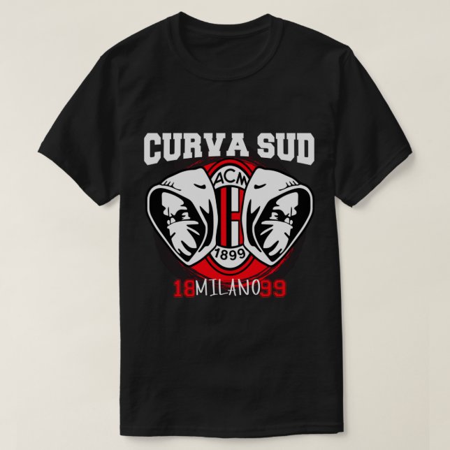 Ultras - Curva Sud Milano - T Shirt (Design framsida)