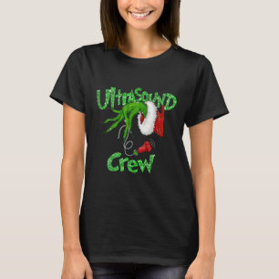 Ultrasound Crew Sonograf God Jul Xmas P T Shirt
