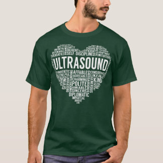 Ultrasound Heart T Shirt