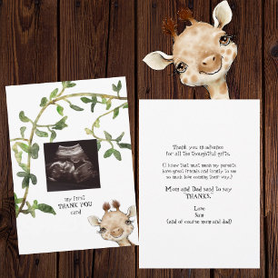 Ultrasound Photo Giraffe Tack Kort