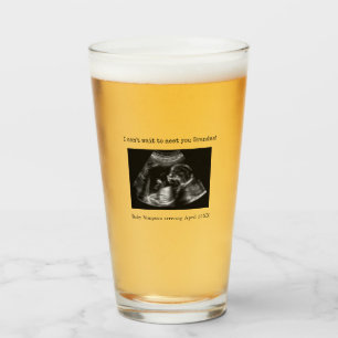 Ultrasound Photo Gravid Announcement Grandma Glaskopp