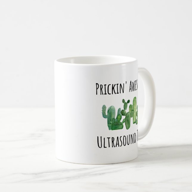 Ultrasound Tech Sonographer Gift Mugg-kaffe Kopp (Framsida höger)