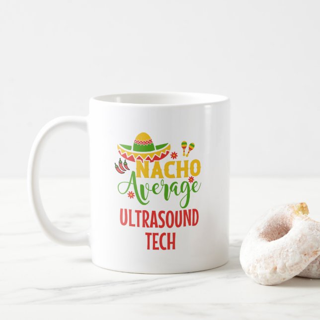 Ultrasound Tech Technolog Sonographer Grad Kaffemugg (Med munk)