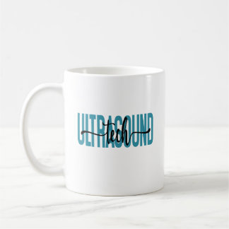 Ultrasound Tech Technolog Sonographer Grad Kaffemugg