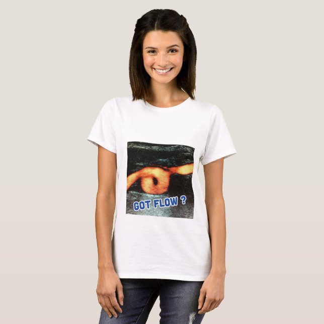 Ultrasoundharflöde? T-shirt (Hel framsida)