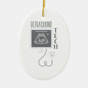 UltrasoundTech Julgransprydnad Keramik