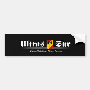ultrassur Ultras Sur Real Madrid Bildekal