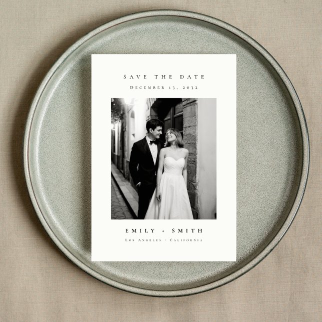 Ultratunalistisk Bröllop-fotobudget Spara Datumet (Skapare uppladdad)