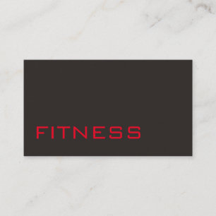 Ultratunn Grått Fitness Sport Affärskort Visitkort