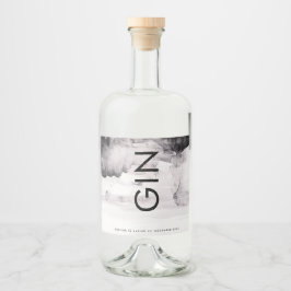 Ultratunn könsneutral Bröllop Spritflaskor Etikett