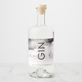 Ultratunn könsneutral Bröllop Spritflaskor Etikett