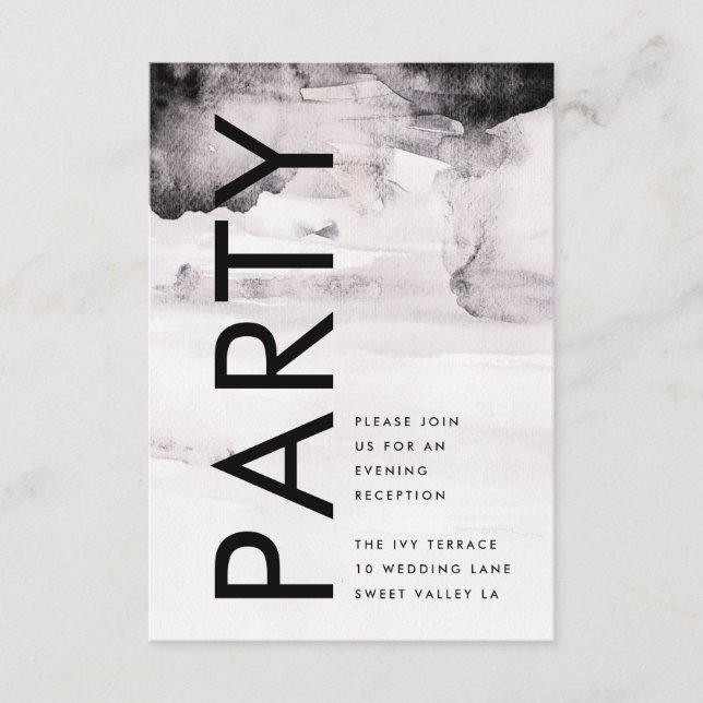 Ultratunn könsneutral Bröllop Tilläggskort (Framsida)