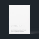 Ultratunn, minimal, estetiskt ljus Bröllop Inbjudningar<br><div class="desc">Inbjudningskort för ultratunn och minimal asetisk ljusglimt. Mycket ömtåligt gräns kan anpassas efter bran. Svartvit. Helt anpassade. Den här designen har en ljusare text än den ursprungliga malldesignen.</div>