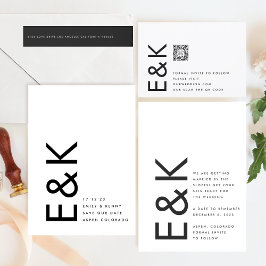 Ultratunn svart och vitt, icke-fotomonogram spara datumet