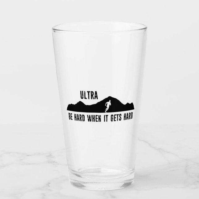 Ultratunn, var hård när det blir svårt glaskopp (Framsida)