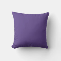 Ultraviolet Solid Färg Pillow