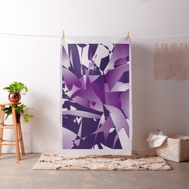 Ultraviolett abstraktion tyg (In Situ)
