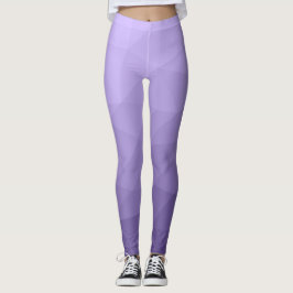 Ultraviolett lila, geometriskt nät mönster leggings