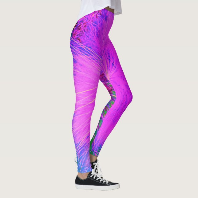 Ultraviolett Lila Milkweed Leggings (Höger)