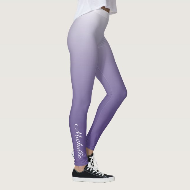 Ultraviolett övertoning för personlig leggings (Höger)