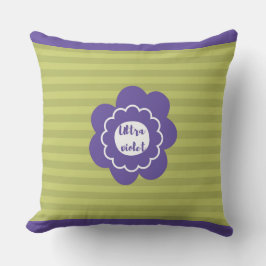 Ultraviolett pantone 2018-design kudde