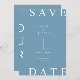 Ultrmodern layout Spara datum Inbjudningar