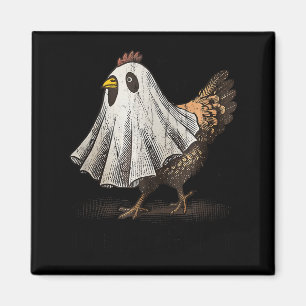 Ultrygeist Kyckling, Kyckling Spöke, Rolig Hallowe Magnet