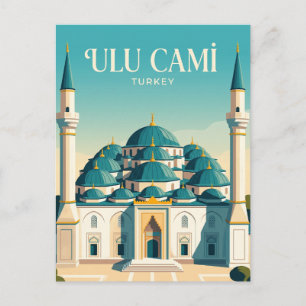 Ulu Cami (Stora moskén) Turkiet Vykort