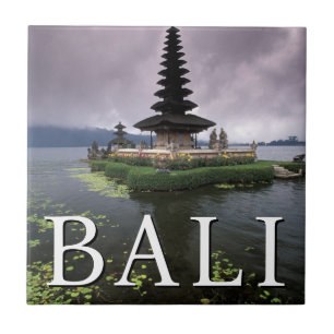 Ulun Danu-templet Bali, Indonesien Kakelplatta