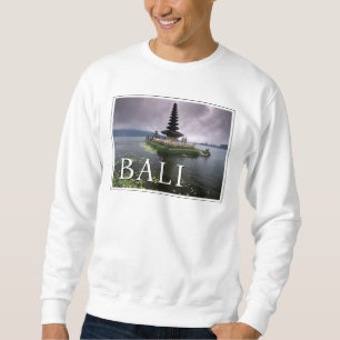 Ulun Danu-templet Bali, Indonesien Lång Ärmad Tröja