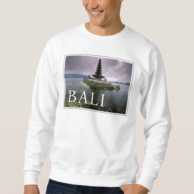Ulun Danu-templet | Bali, Indonesien Lång Ärmad Tröja (Framsida)