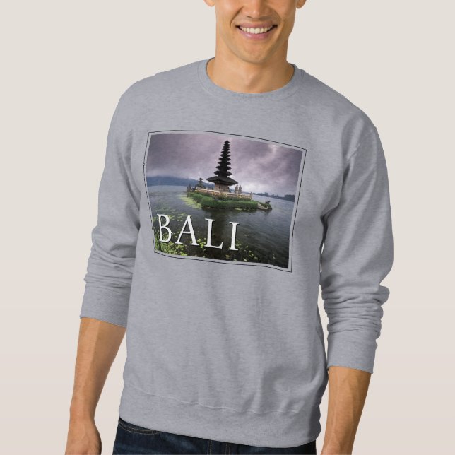 Ulun Danu-templet | Bali, Indonesien Lång Ärmad Tröja (Framsida)
