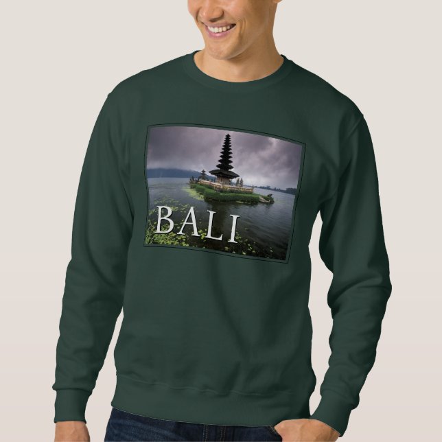 Ulun Danu-templet | Bali, Indonesien Lång Ärmad Tröja (Framsida)