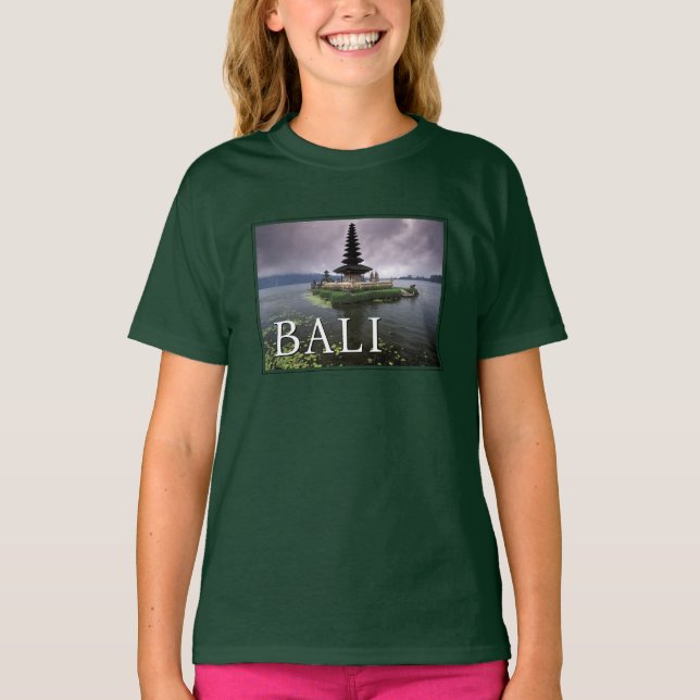 Ulun Danu-templet | Bali, Indonesien T Shirt (Framsida)