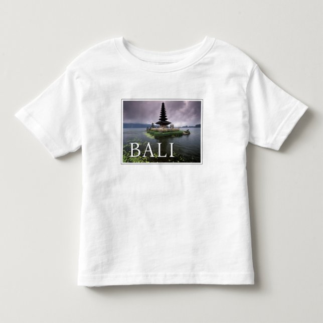 Ulun Danu-templet | Bali, Indonesien T Shirt (Framsida)