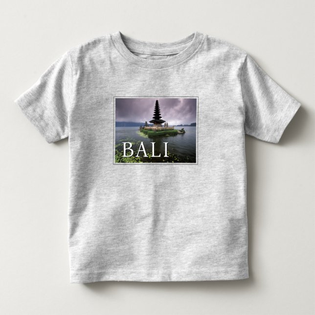 Ulun Danu-templet | Bali, Indonesien T Shirt (Framsida)