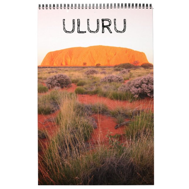 uluru australia kalender (Omslag)