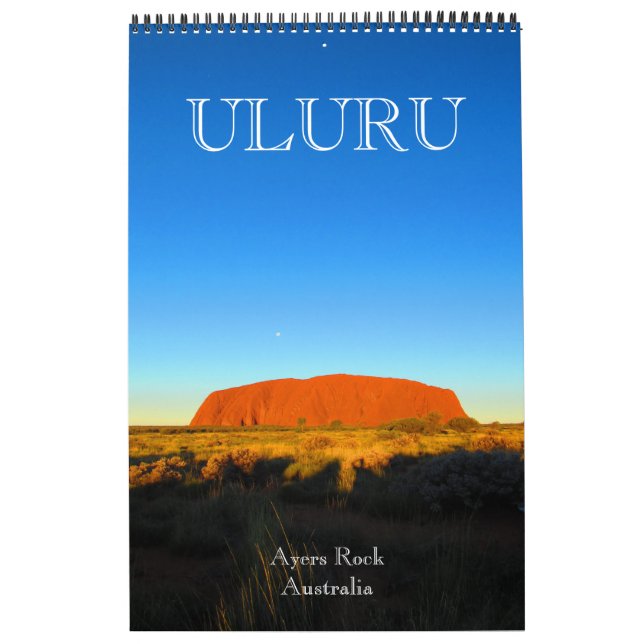 uluru australia kalender (Omslag)
