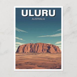 Uluru Australia Travel Vykort