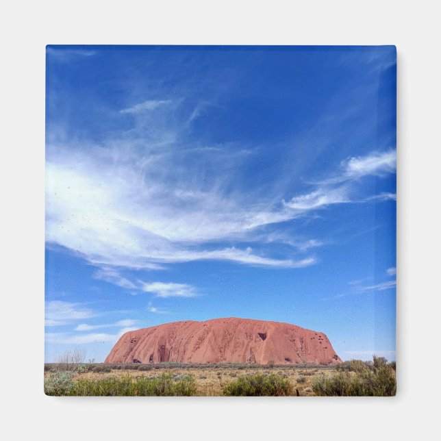 Uluru Australien Magnet (Framsidan)