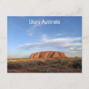Uluru Australien vykort