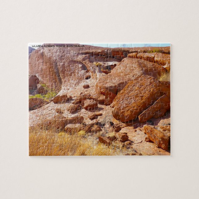 Uluru Ayers Rock Australien Pussel (Horisontell)
