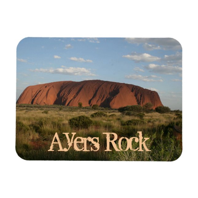 Uluru, Ayers Sten Australia Magnet (Horisontell)