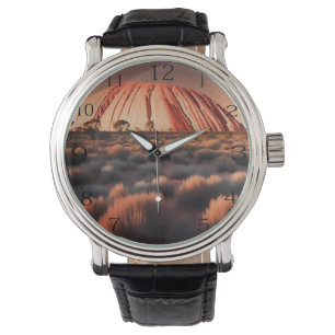 Uluru "Ayers Sten" Australia Oil Paint, Armbandsur